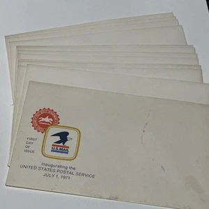 First Day Issue Inaugurating The U.S. Postal Service July 1, 1971 13 Envelopes - Picture 1 of 14