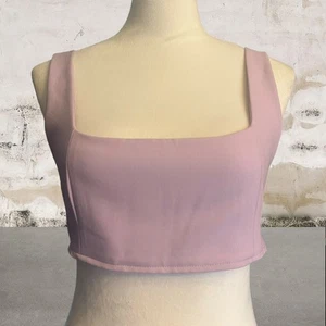 Crop top Princess Polly viola nuovo con etichetta - taglia 6 - Foto 1 di 5