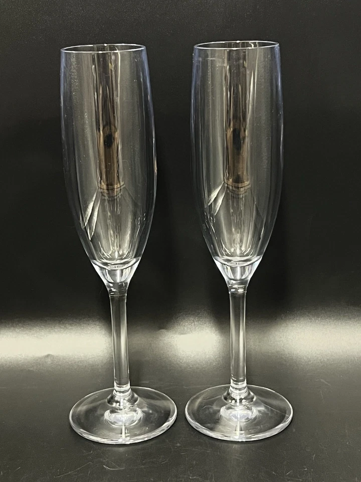 STRAHL 透明聚碳酸酯香槟长笛 ~ 2 件套 — 第 1/4 张图片