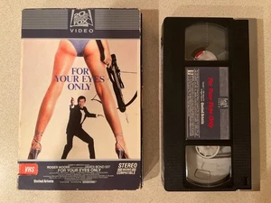 For Your Eyes Only (VHS, 1982, 20th Century Fox Schubladenbox) Roger Moore, Topol - Bild 1 von 8
