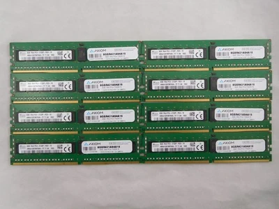 (8) SK Hynix 8GB PC4-17000R-15 DDR4 2133 ECC Server RAM Memory (8 x 8GB) - Image 1 of 4