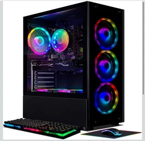 STGAubron Gaming PC Desktop, RTX 2060 Super 8G GDDR6, Intel Core i7-6700 - Picture 1 of 12