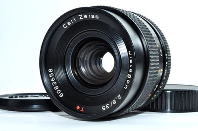 (NEAR MINT) Contax Carl Zeiss Distagon 35mm F2.8 T* AEJ  From JAPAN  #337 - Image 1 of 4