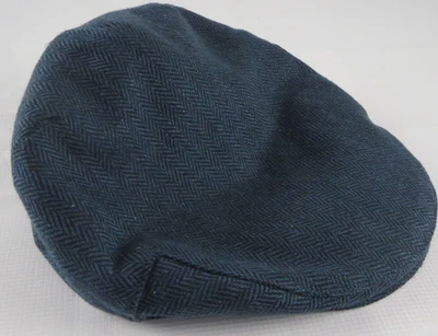 Gorra Oficial The Quiet Man Plana Azul Espiga L Hecha de Lana -John Wayne Foto 1 de 4