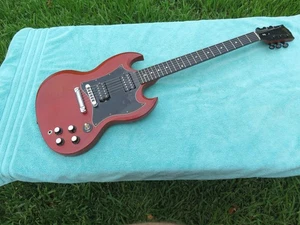 Gibson SG Special Faded 2003 - Worn Brown, READ! Plays well Soft Case no reserve - Picture 1 of 21