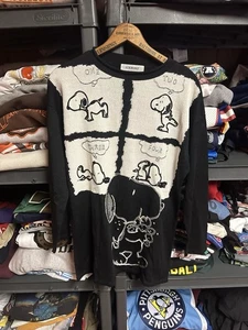 Vintage 90s Iceberg Snoopy Gilmar Made in Italy Sweater Size Large - Bild 1 von 6