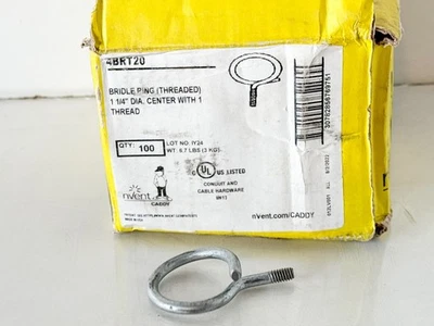 Qty 5 Nvent Caddy 4Brt20 уздечка кольцо трубопровода использовать 1-1/4 дюйма оцинкованный (el23) - Изображение 1 из 4