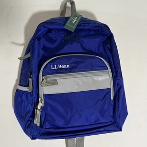 LL Bean Junior Original BOOK PACK Royal Blue Rucksack - Bild 1 von 7