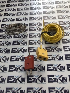 Termopares aislados Geocorp G-0488 con enchufe de pasador plano - Imagen 1 de 3