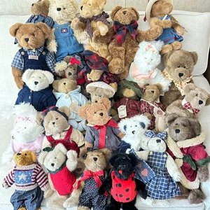 Boyds Bears Lote de 26 Animales de Peluche Osos Conejo Multi Tamaño Osos Coleccionables - Imagen 1 de 11