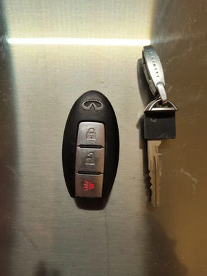 2005 Infiniti FX35 Smart Key Remote Fob 3 Button OEM TWB1U742 - Image 1 of 3