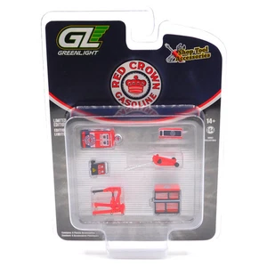 Greenlight Red Crown Benzin Shop Werkzeug Zubehör 1:64 Diecast - Bild 1 von 1