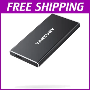 Portable 500GB External SSD - USB C High-Speed Data Drive - Picture 1 of 9
