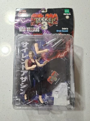Boneco de ação 1998 Epoch Tekken 3 Nina Williams NOVO pacote danificado - Imagem 1 de 4