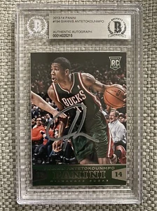2013 Panini #194 Giannis Antetokounmpo RC Rookie Autograph BAS Authentic Auto - Picture 1 of 2