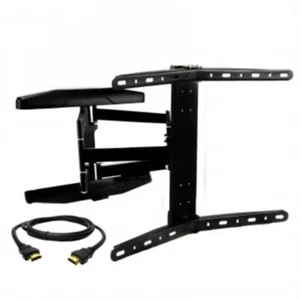 Megamounts Full Motion Wall Mount For 32-70 Inch Curved Displays With Hdmi Cable - Picture 1 of 1