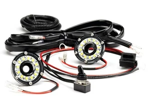 KC Hilites Cyclone LED 2 Light Universal Under Hood Lighting Kit 516 lm 5W 355 - Picture 1 of 3