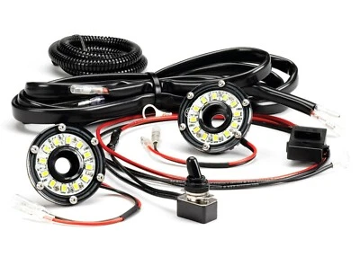 KC Hilites Cyclone LED 2 Light Universal Under Hood Lighting Kit 516 lm 5W 355 - Image 1 of 3