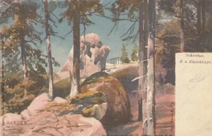 Harz Kästeklippen Käste AK 1908 Künstler Harder Niedersachsen 2307066 - Picture 1 of 2