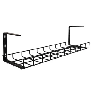 Kabelspeichertank Büro Unter Schreibtischdrahtorganisator Kabelführungsregal - Photo 1/12