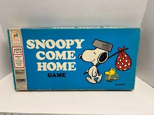 Vintage Snoopy Come Home Game 1973 Milton Bradley Company - Picture 1 of 18