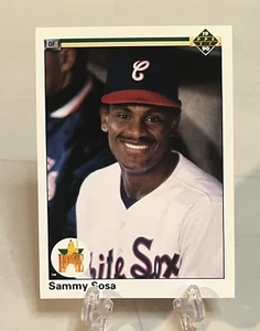 1990 Upper Deck Sammy Sosa ROOKIE RC #17 Chicago White Sox S887 - Foto 1 di 2