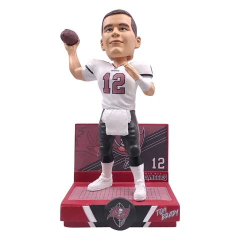 Tom Brady #12 Tampa Bay Buccaneers 2022 Highlight Series Bobblehead, FREE Cover