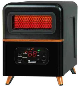 Dr. Infrared Heater DR-978 1500W Space Heater with Remote Dual Heating Quiet - Picture 1 of 7