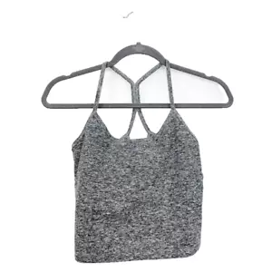 Beyond Yoga Spacedye Slim Racerback Cropped Tank Gray Size Large - Picture 1 of 6