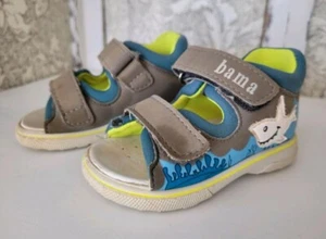 20 Echtleder BAMA Sandalen Schuhe Baby Lauflerner Jungen - Bild 1 von 6