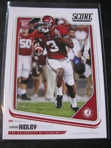 CALVIN RIDLEY 2018 Score #380 ALABAMA CRIMSON TIDE/JACKSONVILLE JAGUARS Rookie - Picture 1 of 2