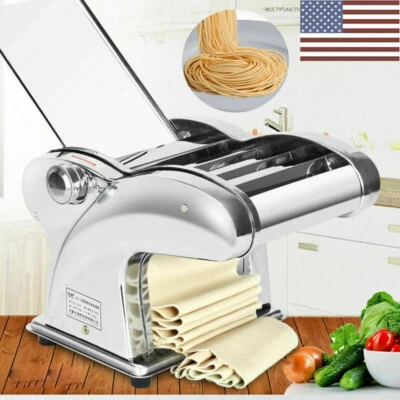 1/2/4 Knife Pasta Maker,110V Electric Noodle Press Machine Spaghetti Pasta Maker - Image 1 of 4