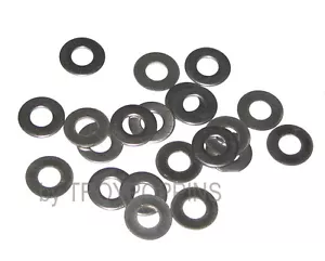 20-SS #10 ID FLAT PLAIN WASHERS STAINLESS STEEL 18-8 HARDWARE FASTENERS CUSHMAN - Picture 1 of 1