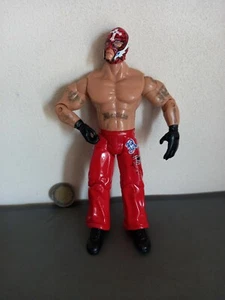 FIGURA 2003 JAKKS PACIFIC WWE WRESTLING REY MYSTERIO RARO - Imagen 1 de 2