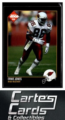 Ernie Jones 1992 Collector's Edge #137 Phoenix Cardinals - Image 1 of 2