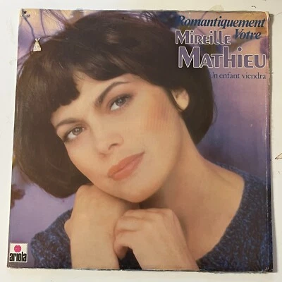 Mireille Mathieu, Romantiquement Votre, 1987 Mexican Lp, Chanson - Image 1 of 4