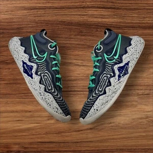 Nike Zoom Separate Basketballschuhe Dämpfung Unterstützung Blau Grün Herren 11,5 - Bild 1 von 7
