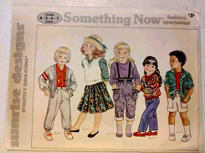 Jacket Pants Sweater 4 5 6 7 Sportwear 175 C175 Sunrise Designs Sewing Pattern - Image 1 of 4