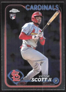 2024 Topps Chrome Update #USC48 Victor Scott II - Picture 1 of 2