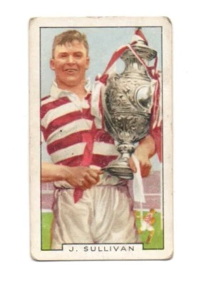 Gallaher Cigarette Card - Sporting Personalities, 1935 - Jim Sullivan - Image 1 of 2