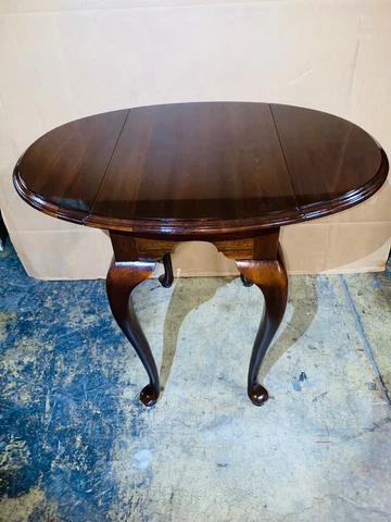 ETHAN ALLEN GEORGIAN COURT CHERRY QUEEN ANNE DROP LEAF Cover