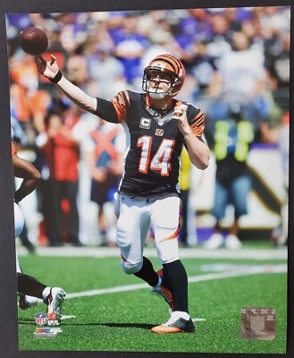 PhotoFile NFL 2014 8x10 Andy Dalton lanzando Cincinnati Bengals Foto 1 de 4