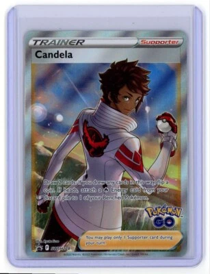 Candela FULL ART Black Star PROMO card SWSH228 Sword & Shield Pokemon Go 2022 - Image 1 of 2
