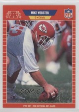 1989 Pro Set Mike Webster #459 HOF