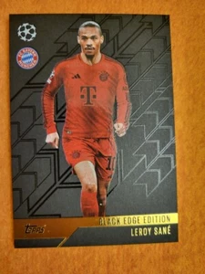 Topps Match Attax 2024-25 - Black Edge Edition Sane BE8 Champions - Zdjęcie 1 z 1