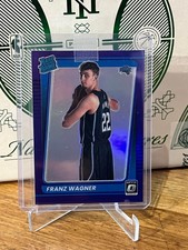 FRANZ WAGNER ROOKIE CARD RC PRIZM OPTIC BLUE HOLO ORLANDO MAGIC 