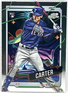 2024 Topps Chrome Cosmic #186 Evan Carter RC (293) - Bild 1 von 2