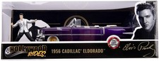 Elvis - 1956 Cadillac El Dorado 1:24 with Figure Hollywood Ride
