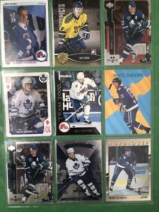 Mats Sundin Mixed Lot (9 cards) st3125 - Picture 1 of 2