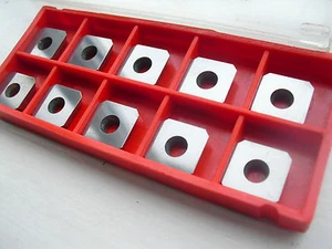 10 Wolfram carbide tips SEHX 1504 AFTN ( SEHX1504AFTN 1504AFTN SEHW SEHW1504 - Picture 1 of 2